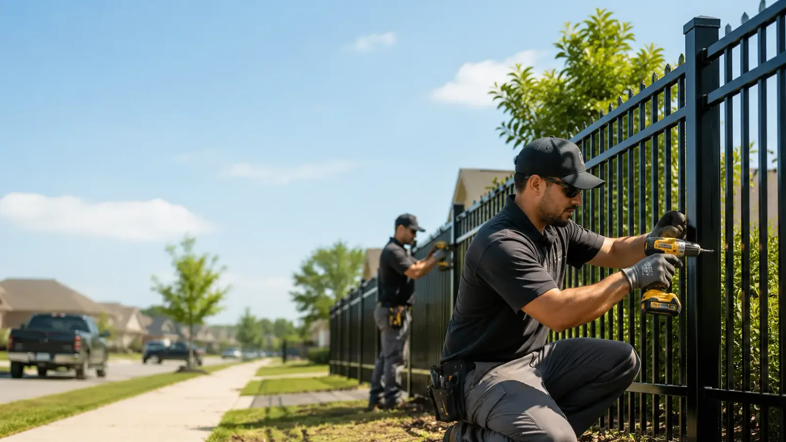 Metal Fence Installation in Lockport, KY